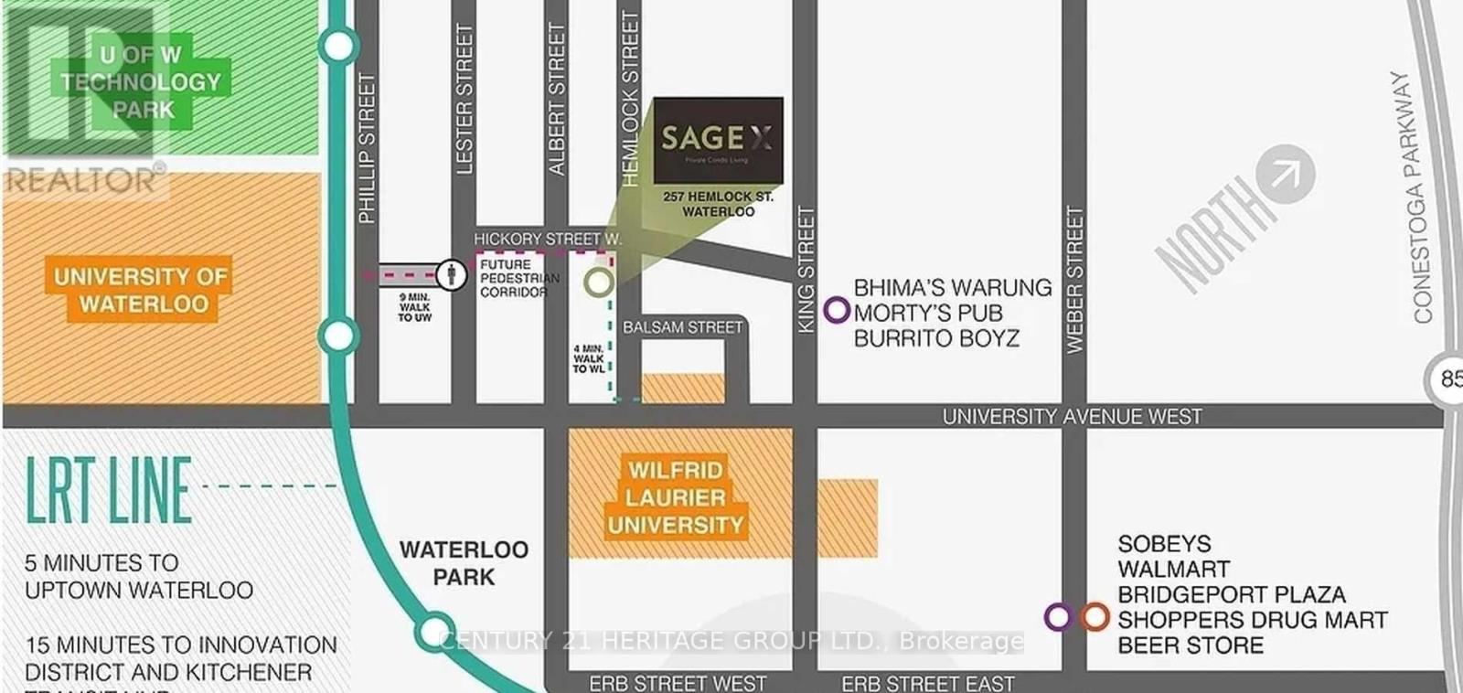 516 - 257 Hemlock Street, Waterloo, Ontario  N2L 3R4 - Photo 9 - X12881520