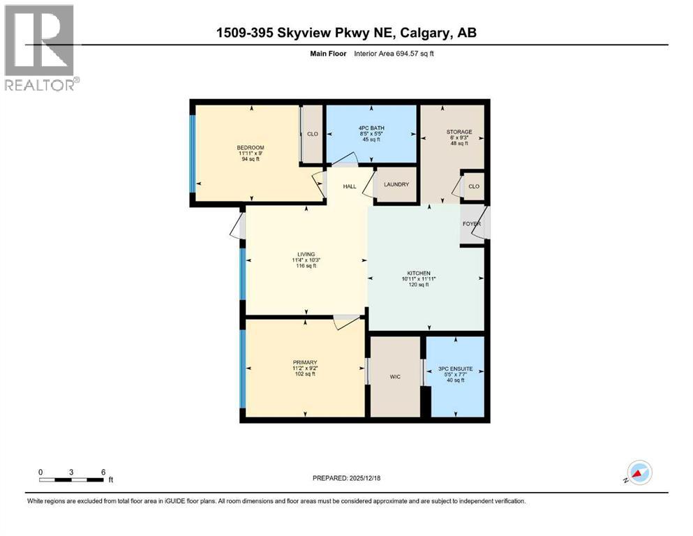 1509, 395 Skyview Parkway Ne, Calgary, Alberta  T3N 2K1 - Photo 28 - A2275579
