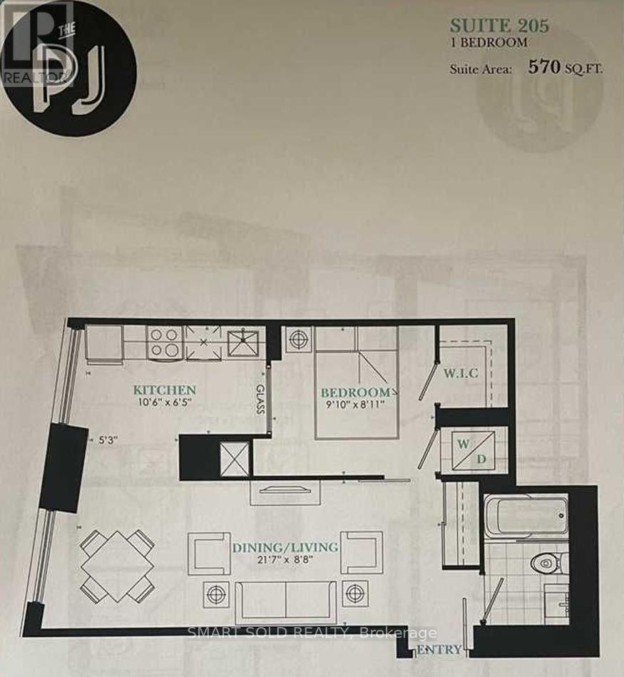 205 - 99 John Street, Toronto, Ontario  M5V 0S6 - Photo 7 - C12882962