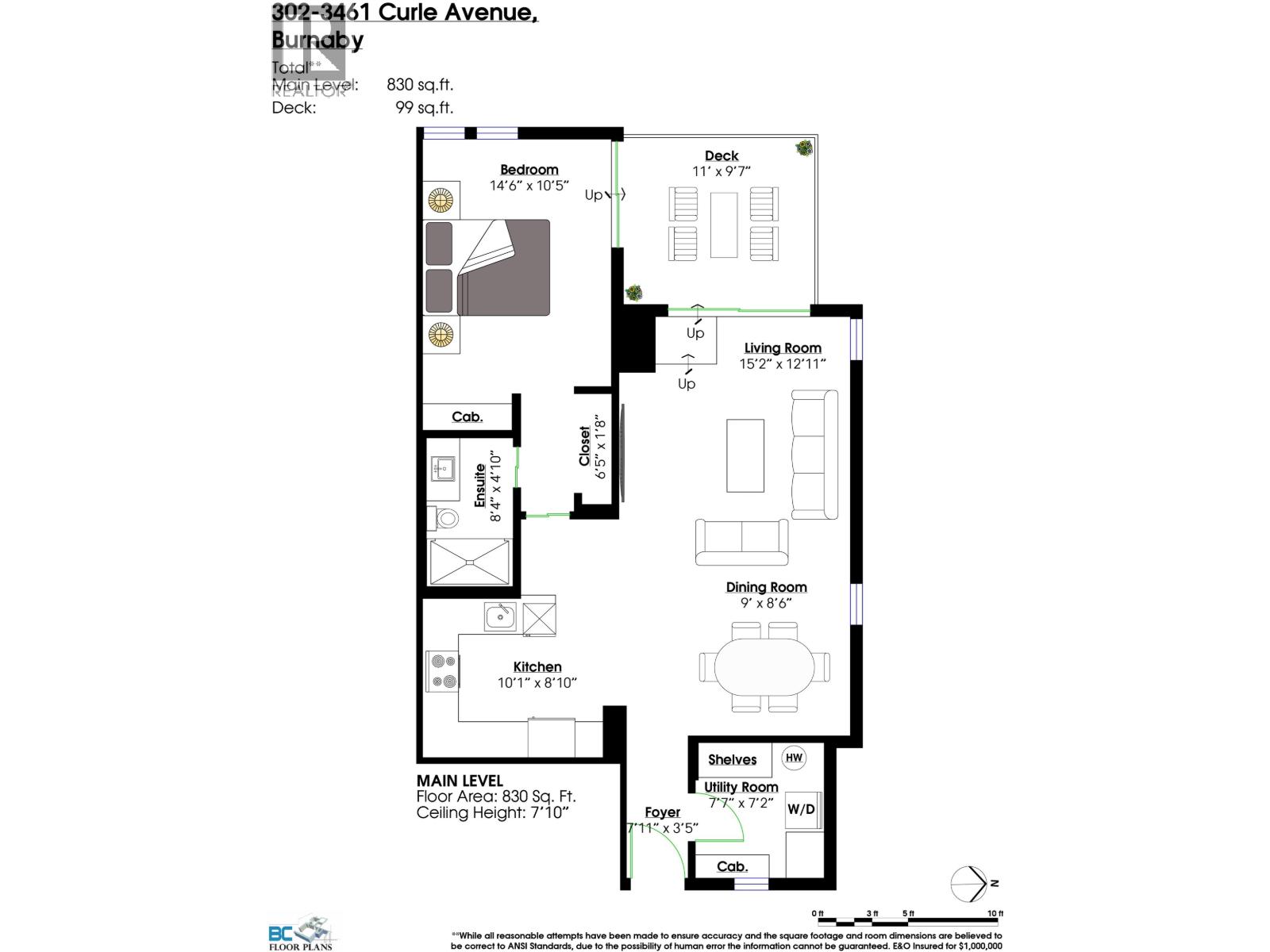 302 3461 Curle Avenue, Burnaby, British Columbia  V5G 4P4 - Photo 30 - R3099705
