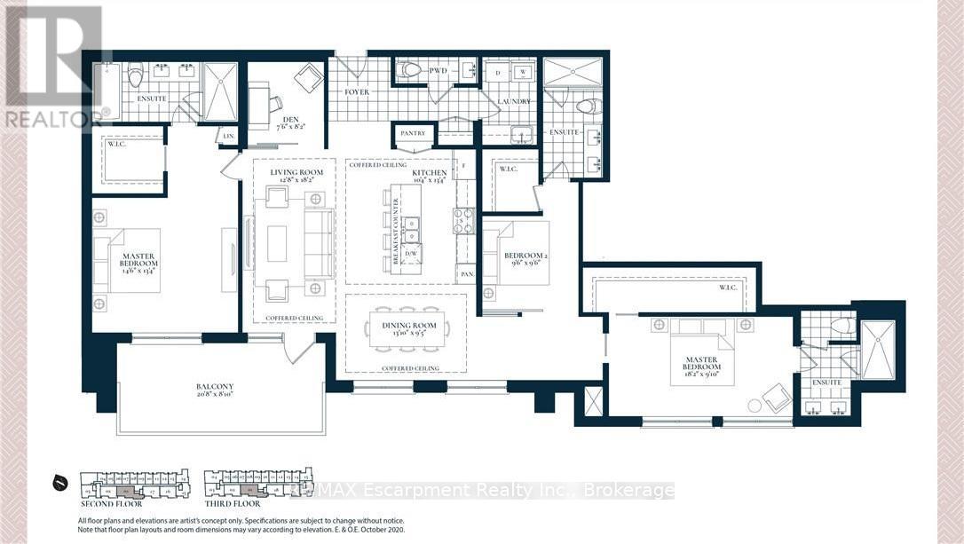 201 - 123 Maurice Drive, Oakville (Co Central), Ontario  L6K 2W6 - Photo 16 - W12883416