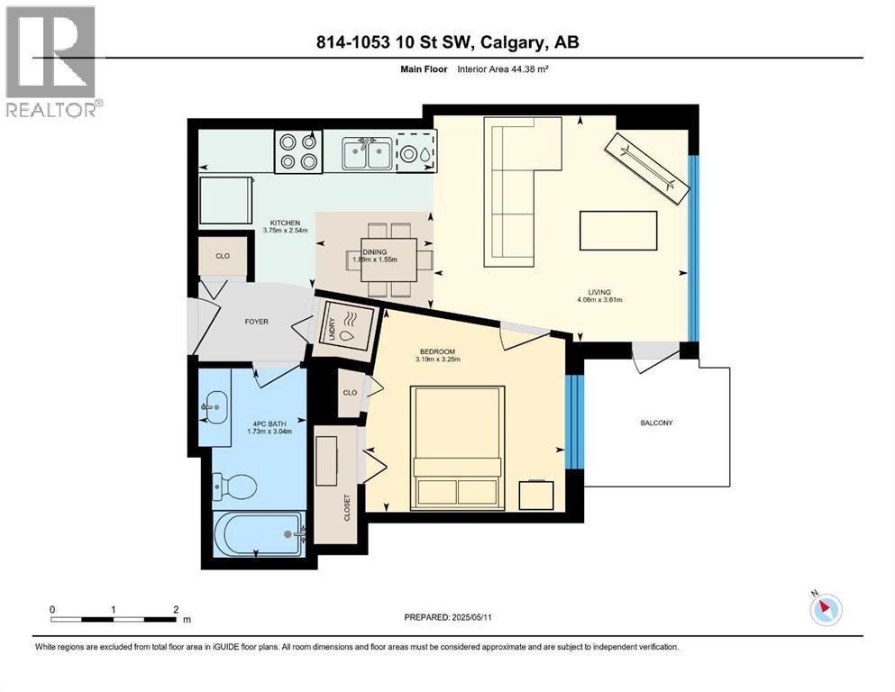 814, 1053 10 Street Sw, Calgary, Alberta  T2R 1S6 - Photo 4 - A2292378