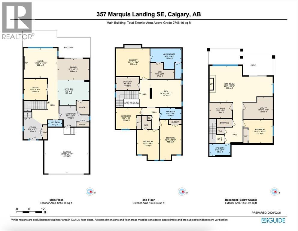 357 Marquis Landing Se, Calgary, Alberta  T3M 2H4 - Photo 48 - A2288814
