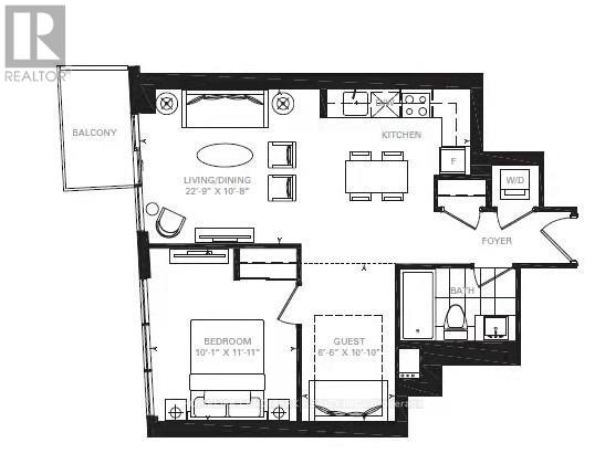 4103 - 125 Blue Jays Way, Toronto, Ontario  M5V 0N5 - Photo 12 - C12884242