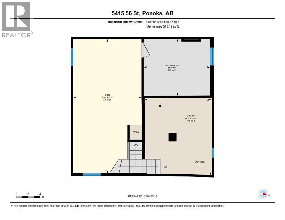 5415 56 Avenue, Ponoka, Alberta  T4J 1L6 - Photo 37 - A2293545
