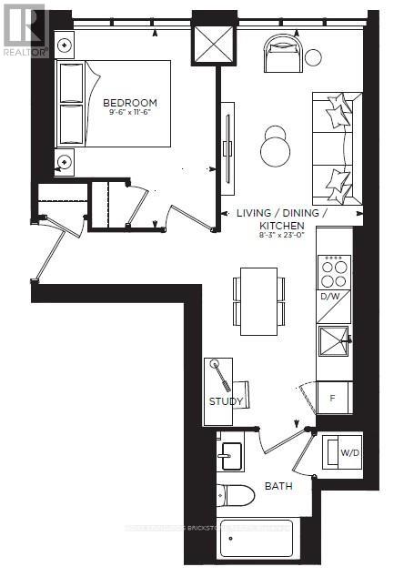 3510 - 8 Welleseley Street W, Toronto, Ontario  M4Y 0J5 - Photo 9 - C12885820