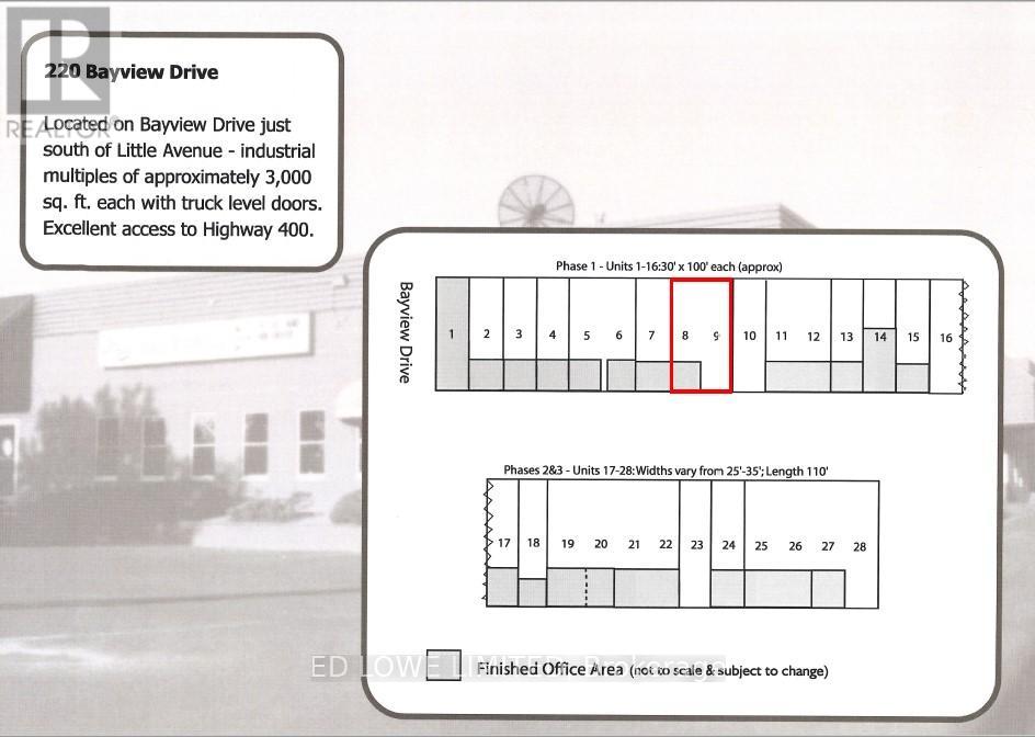 8 & 9 - 220 Bayview Drive, Barrie, Ontario L4N 4Y8 - Photo 13 - S12885982