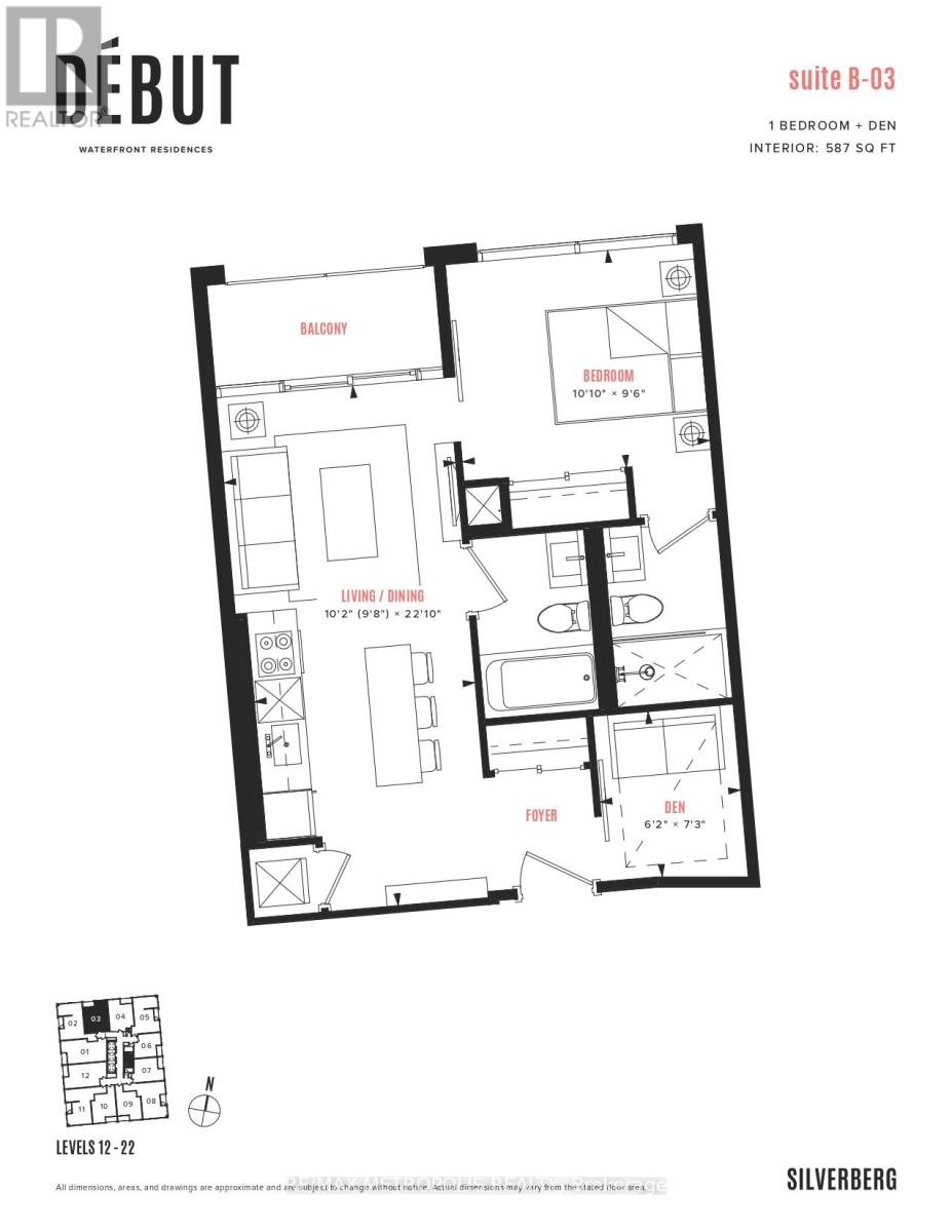 1803 - 39 Mary Street, Barrie (City Centre), Ontario  L4N 1S9 - Photo 24 - S12886948