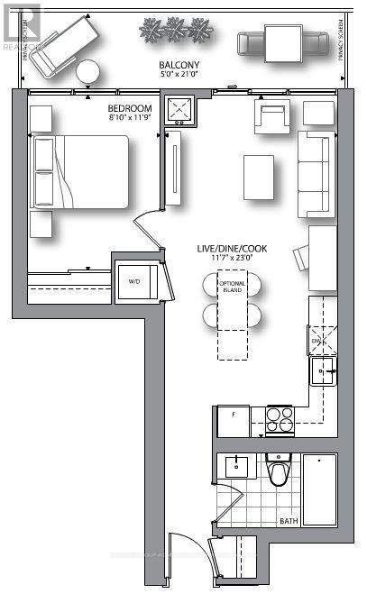 1612 - 105 George Street, Toronto, Ontario  M5A 0L4 - Photo 2 - C12887610