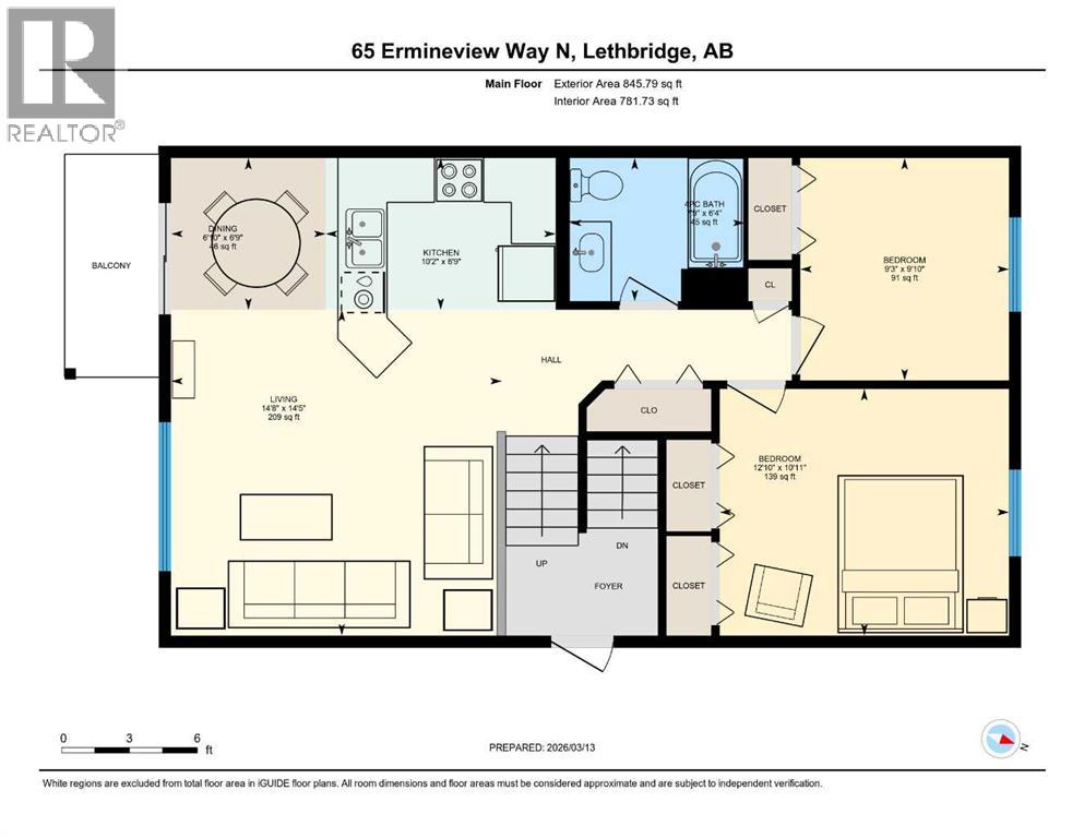 65 Ermineview Way N, Lethbridge, Alberta  T1H 6M8 - Photo 38 - A2293459