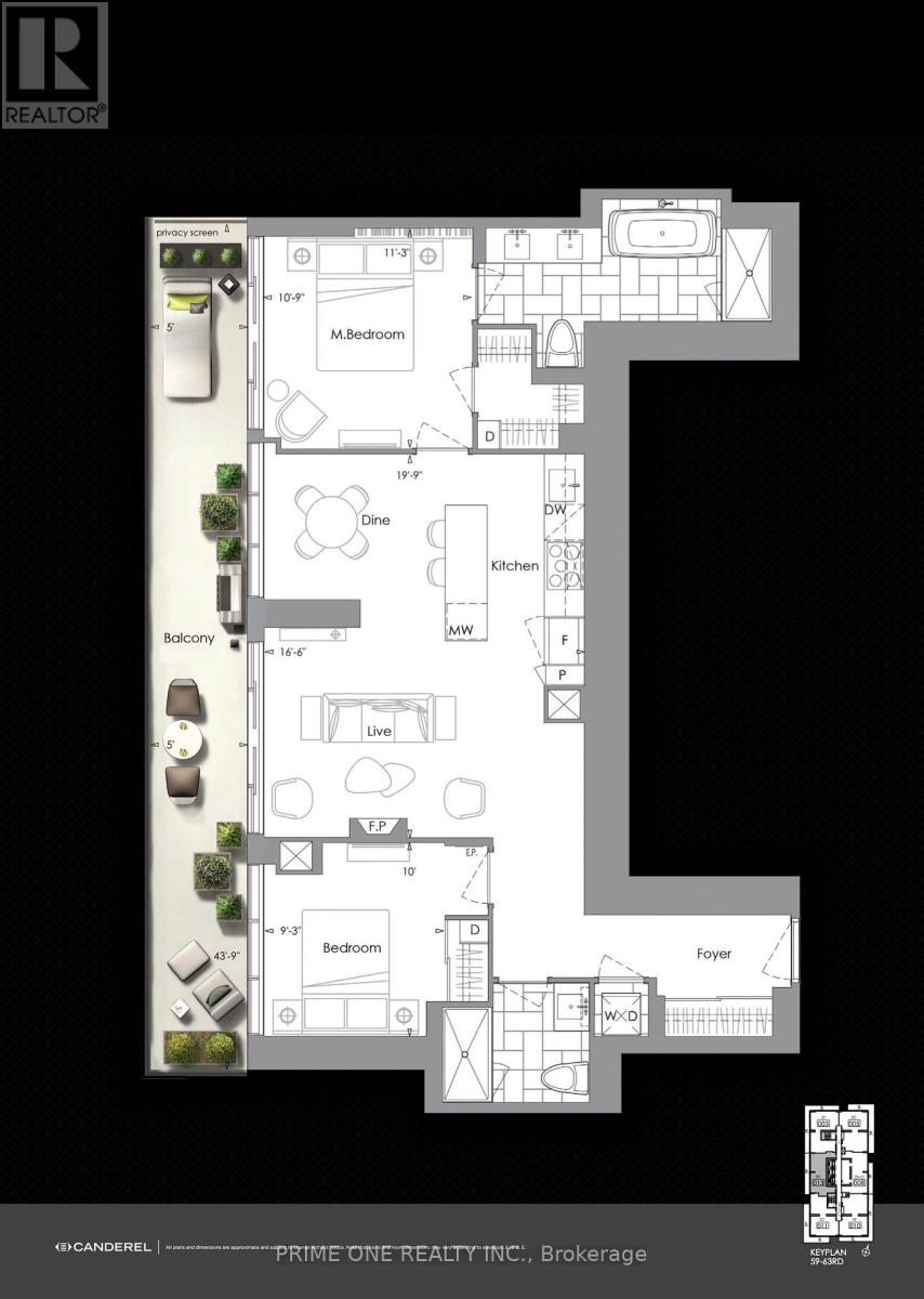 6113 - 7 Grenville Street, Toronto, Ontario  M4Y 0E9 - Photo 32 - C12887952