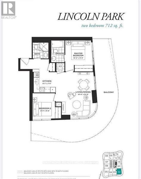 3702 - 11 Wellesley Street W, Toronto (Bay Street Corridor), Ontario  M4Y 1E8 - Photo 11 - C12888302