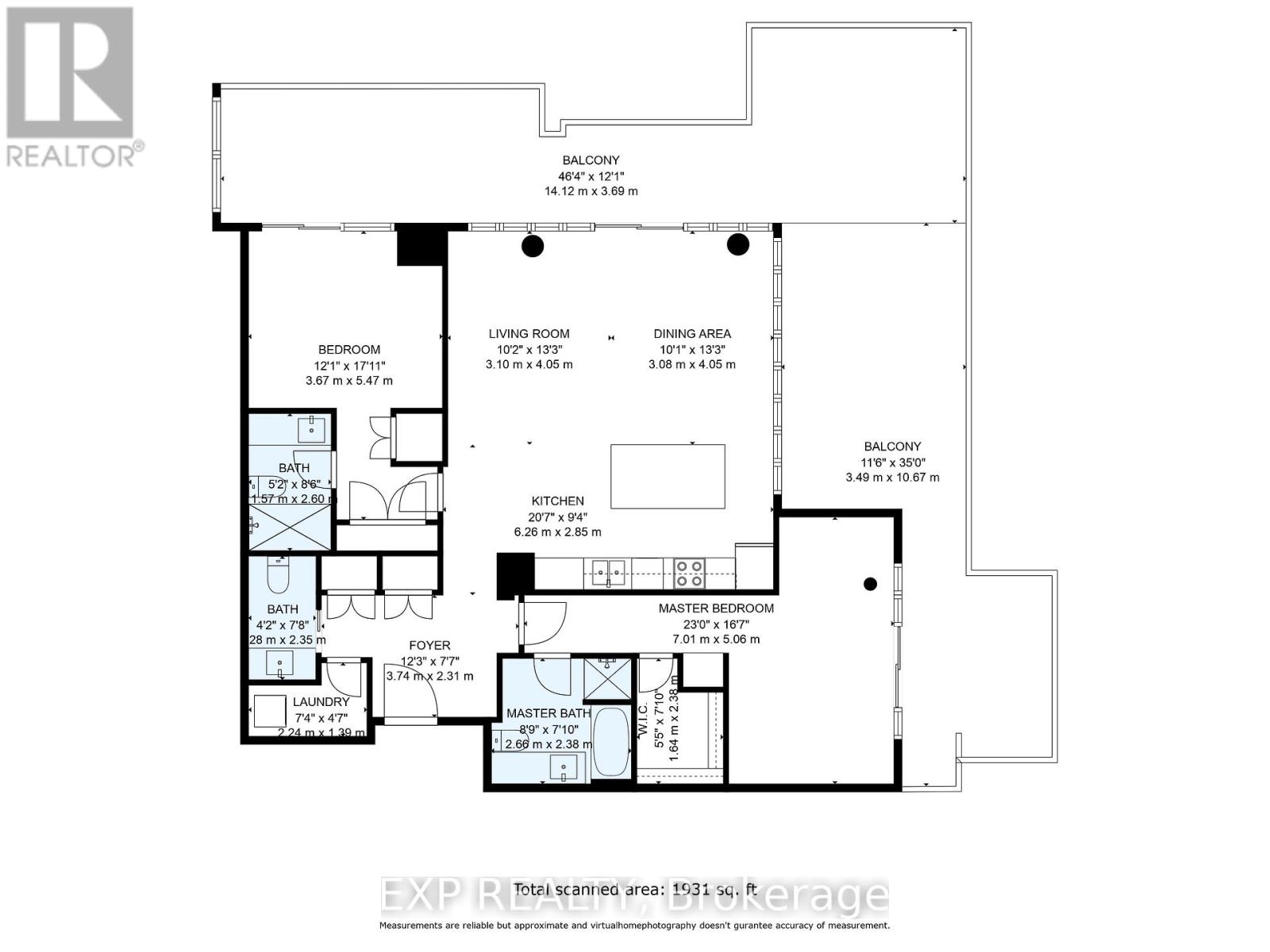 1202 - 65 Yorkland Boulevard N, Brampton (Goreway Drive Corridor), Ontario  L4C 9Z4 - Photo 50 - W12888522