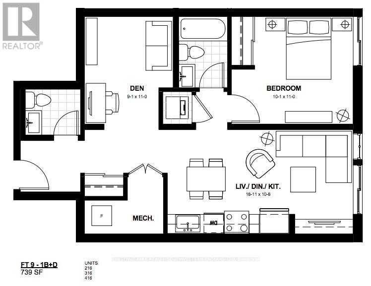 216 - 253 Albert Street, Waterloo, Ontario  N2L 0G3 - Photo 20 - X12888750