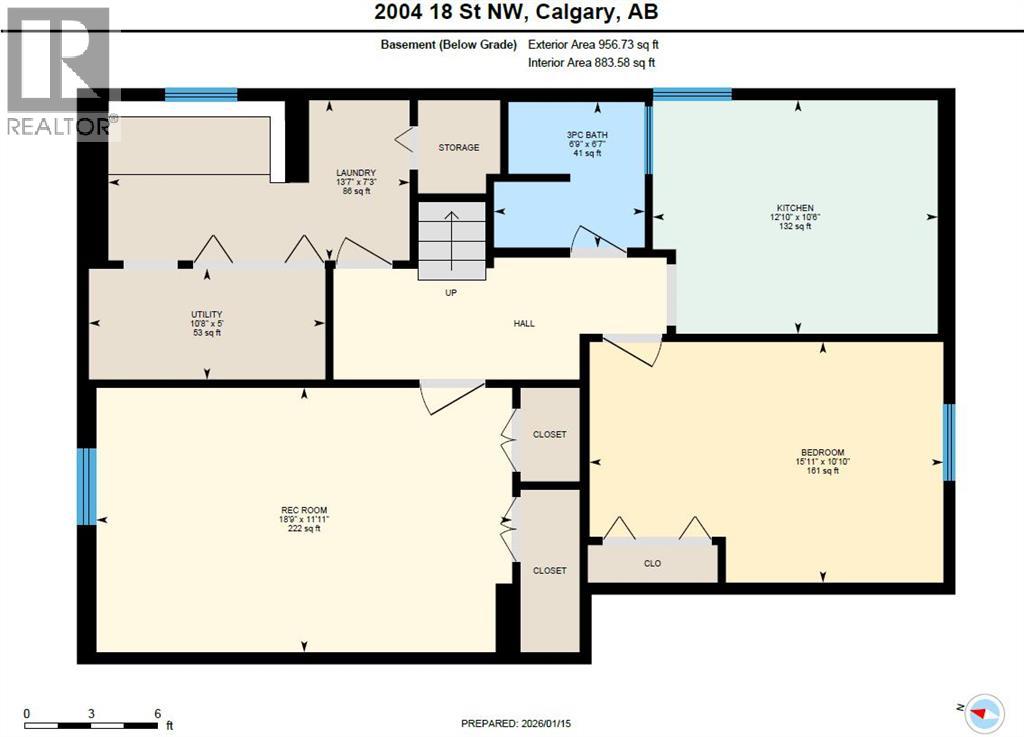2004 18 Street Nw, Calgary, Alberta  T2M 3T1 - Photo 22 - A2279441
