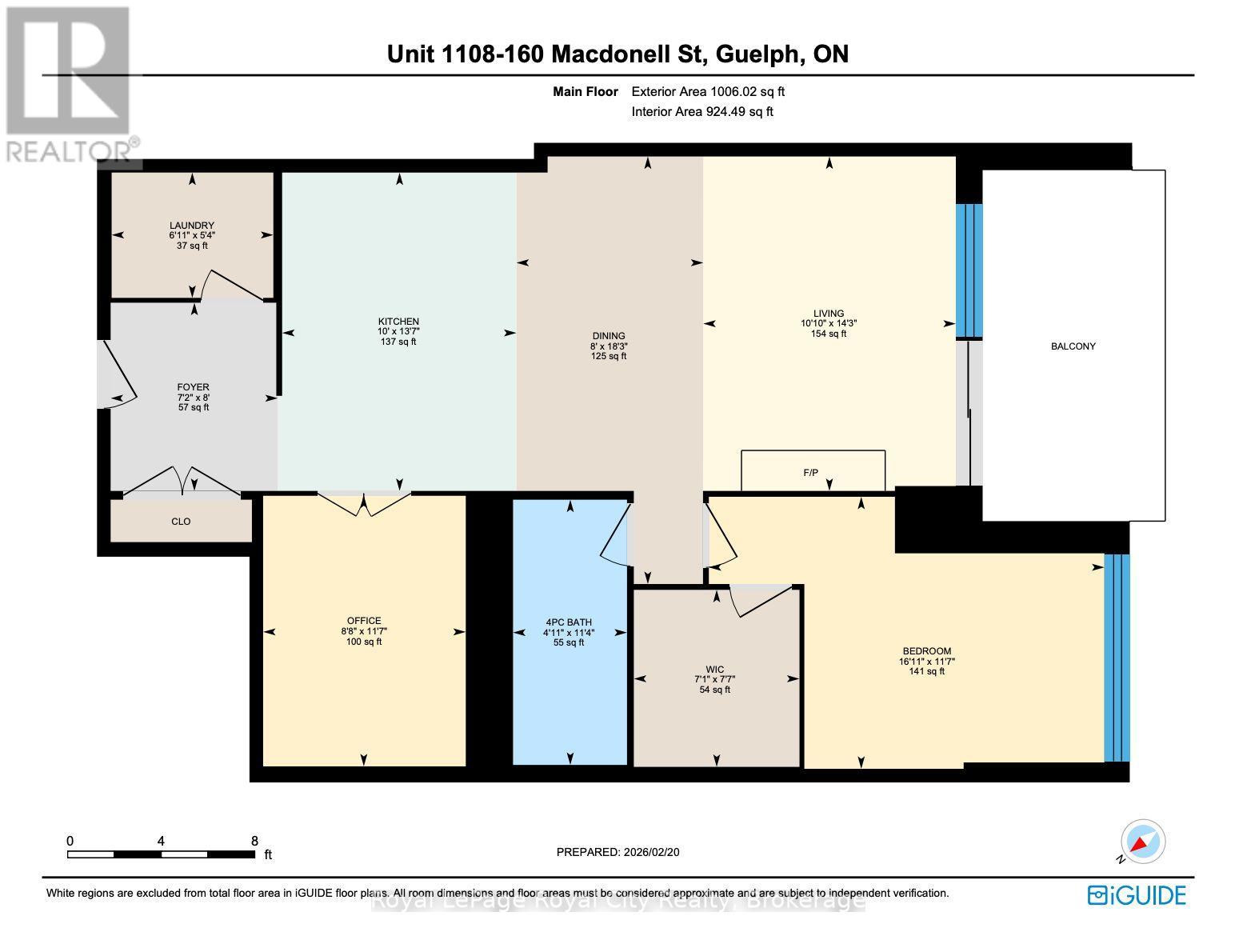 1108 - 160 Macdonell Street, Guelph (Downtown), Ontario  N1H 0A9 - Photo 2 - X12806814