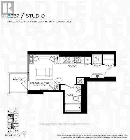 4003 - 290 Adelaide Street W, Toronto, Ontario  M5V 1P6 - Photo 3 - C12889506