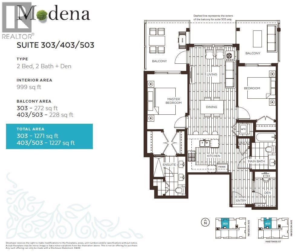 503 4289 Hastings Street, Burnaby, British Columbia  V5C 0K9 - Photo 2 - R3100413