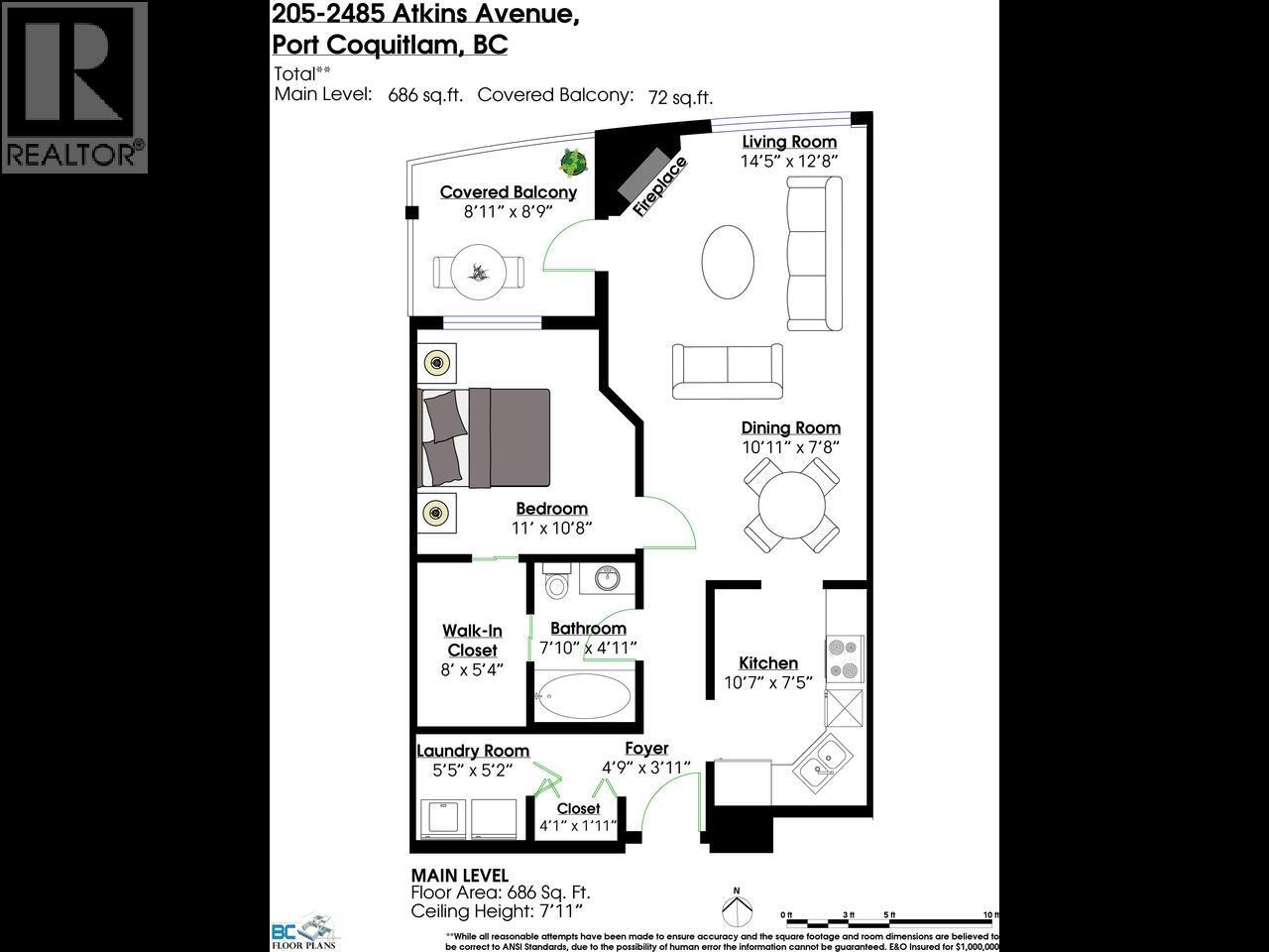 205 2485 Atkins Avenue, Port Coquitlam, British Columbia  V3C 1Z1 - Photo 21 - R3098977