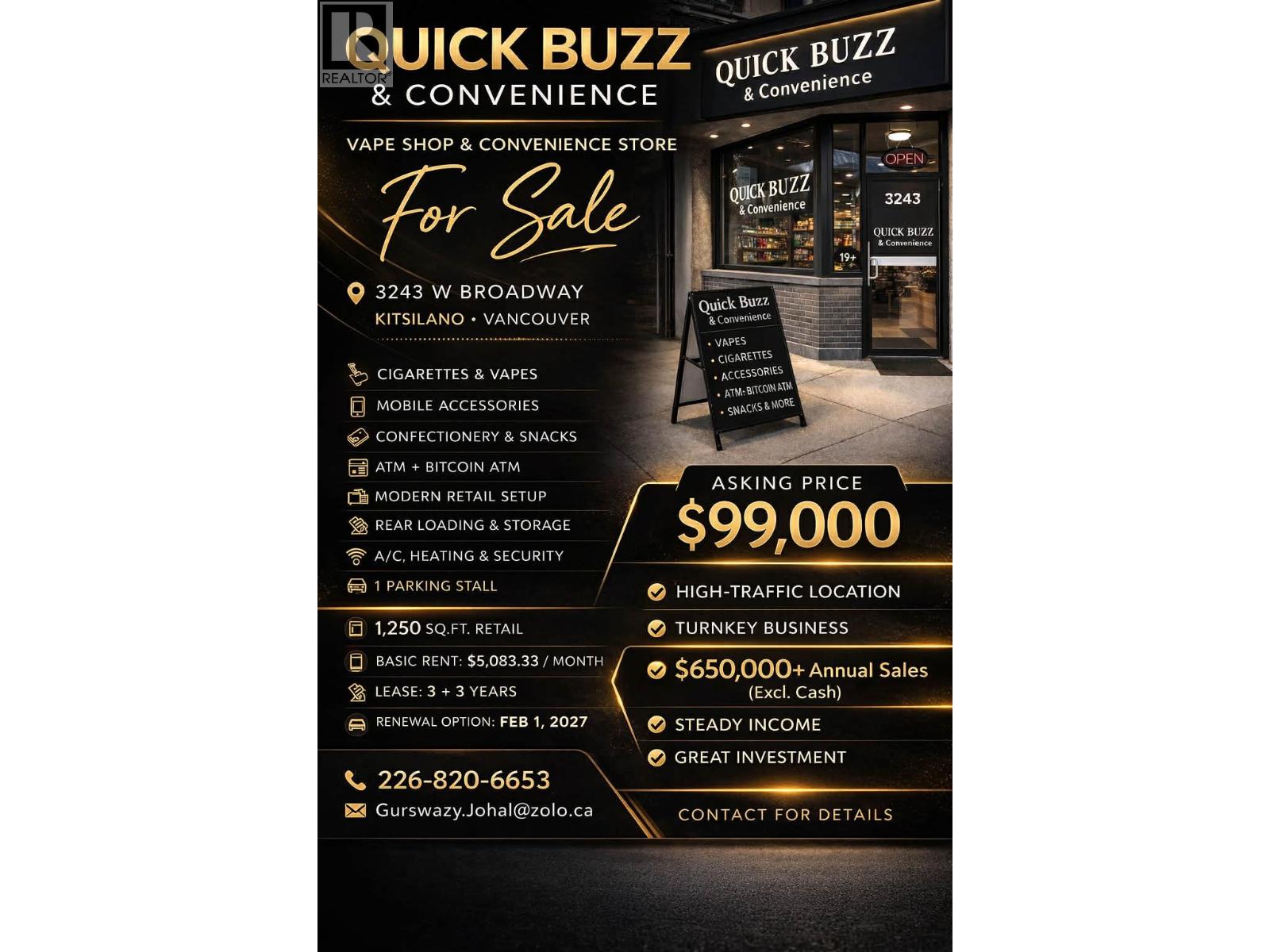 3243 W BROADWAY, Vancouver, British Columbia