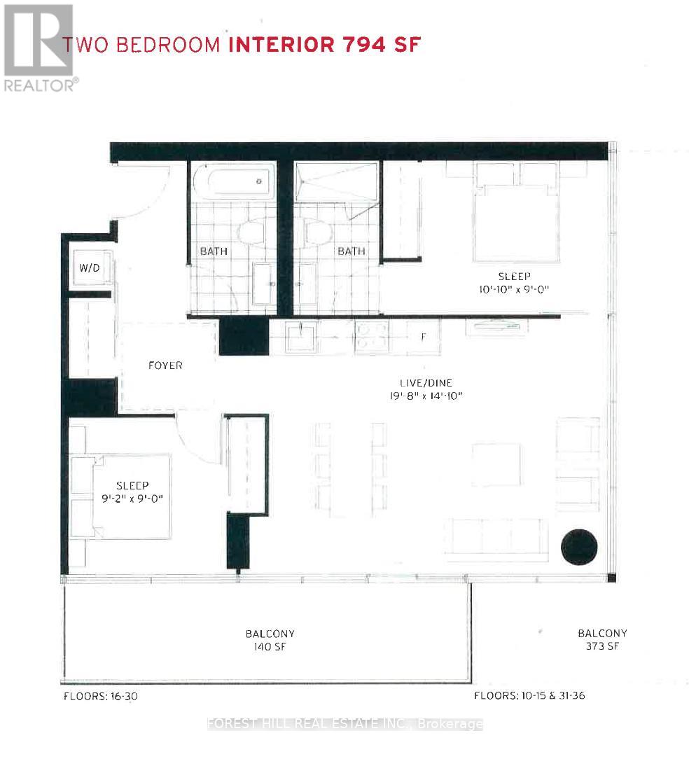 2809 - 185 Roehampton Avenue, Toronto, Ontario  M4P 0C6 - Photo 20 - C12890144