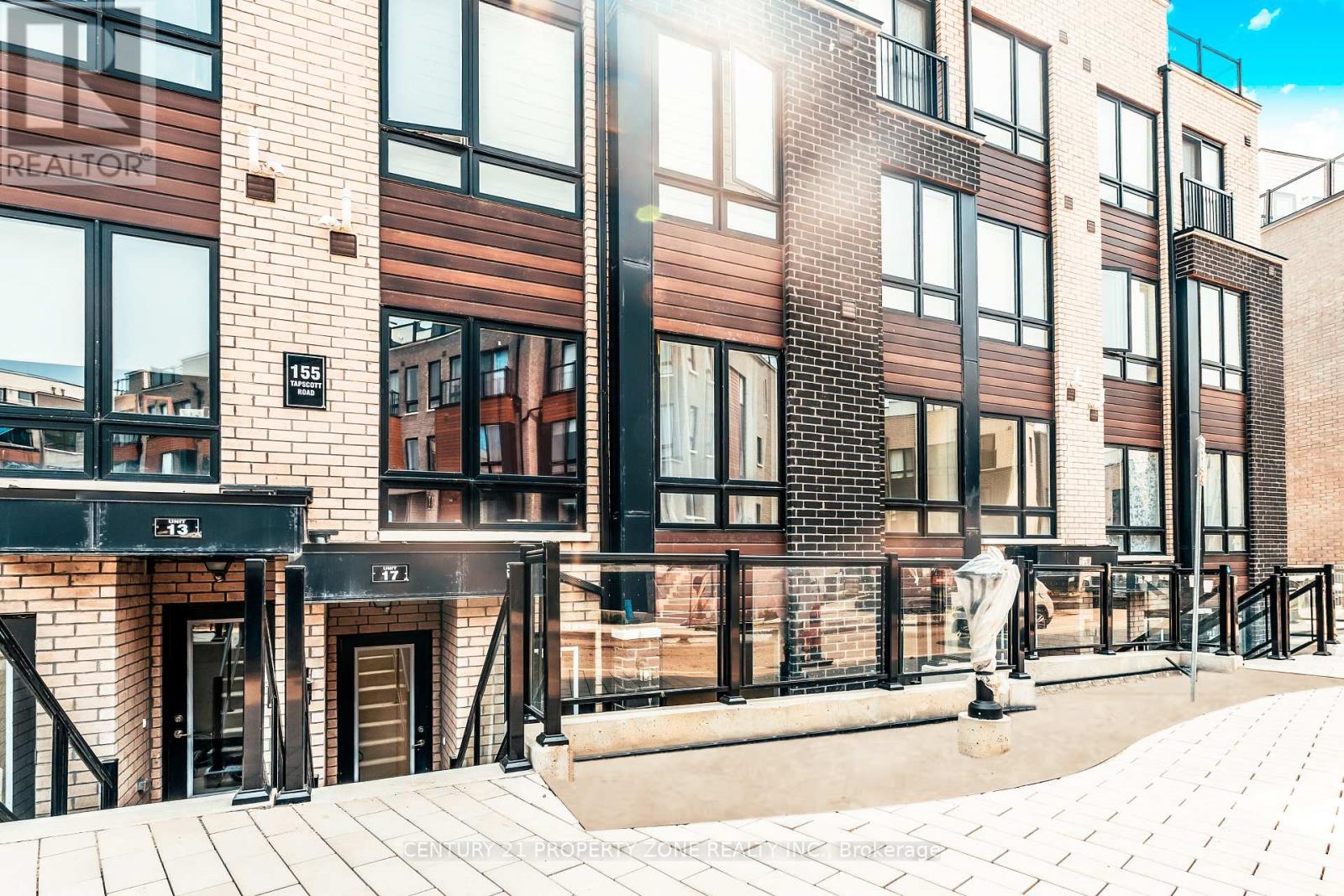 17 - 155 TAPSCOTT ROAD, Toronto, Ontario