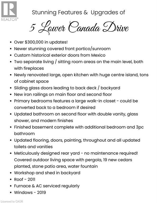 5 Lower Canada Drive, Niagara-On-The-Lake, Ontario  L0S 1J0 - Photo 3 - 40811547