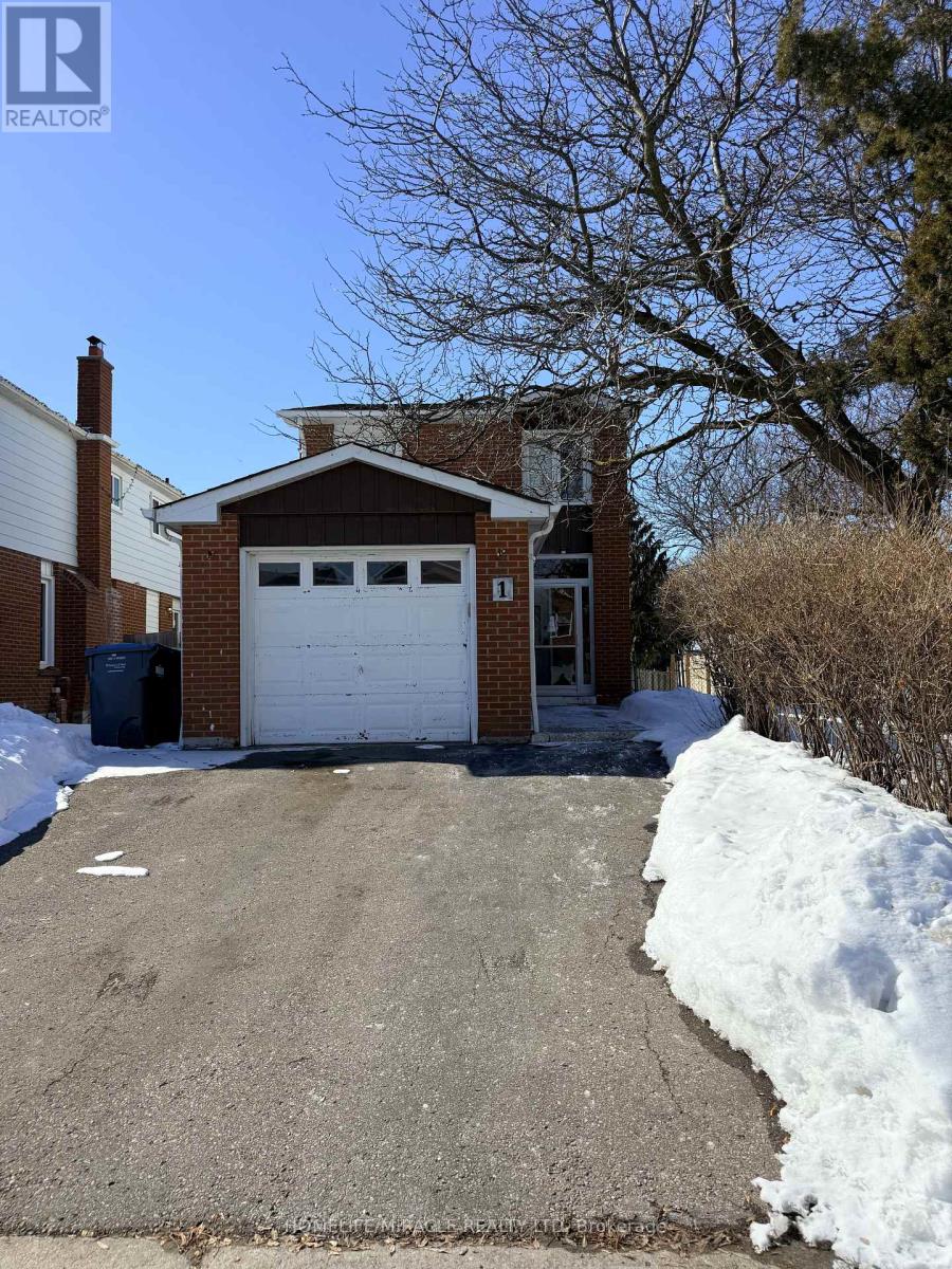 1 HUDSON DRIVE, brampton (fletcher's west), Ontario
