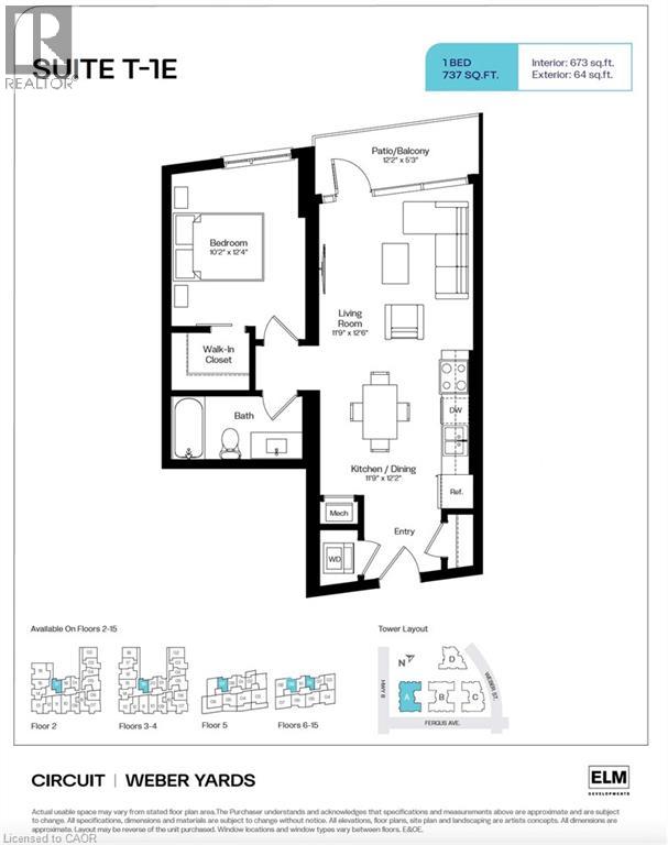 1333 Weber Street E Unit# 1109, Kitchener, Ontario  N2A 1C2 - Photo 17 - 40812645