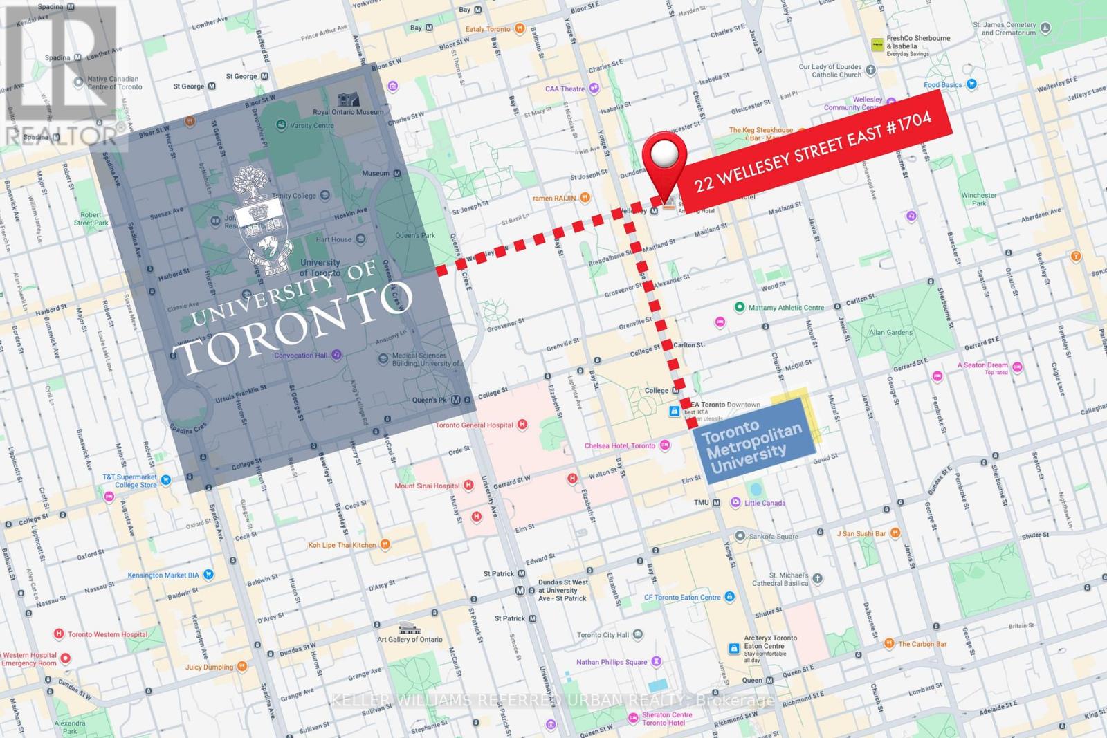1704 - 22 WELLESLEY STREET E, toronto (church-yonge corridor), Ontario