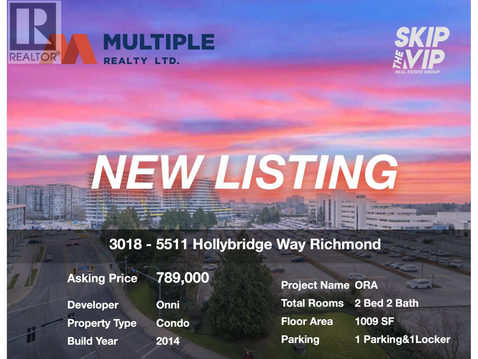 3018 5511 HOLLYBRIDGE WAY, Richmond, British Columbia