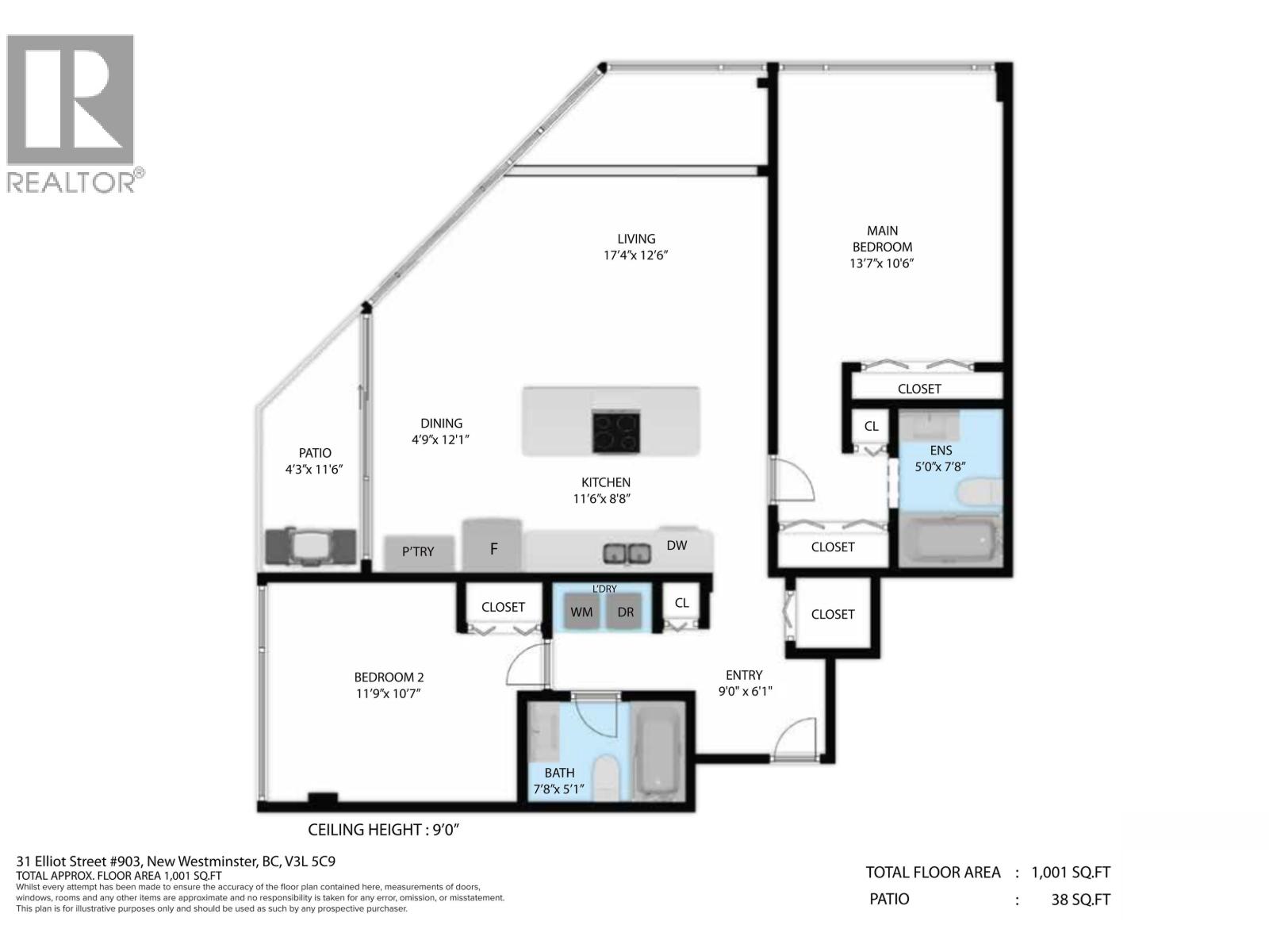 903 31 Elliot Street, New Westminster, British Columbia  V3L 5C9 - Photo 33 - R3100982
