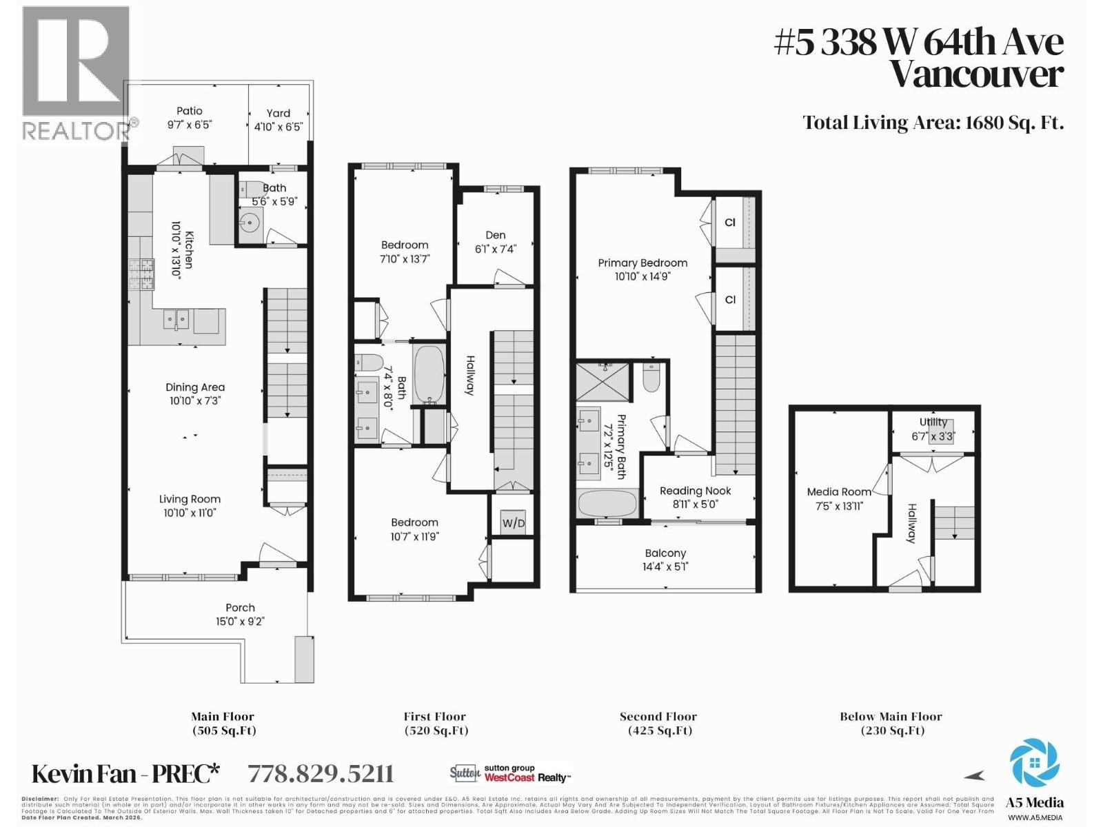 5 338 W 64 Avenue, Vancouver, British Columbia  V5X 2L9 - Photo 37 - R3099835