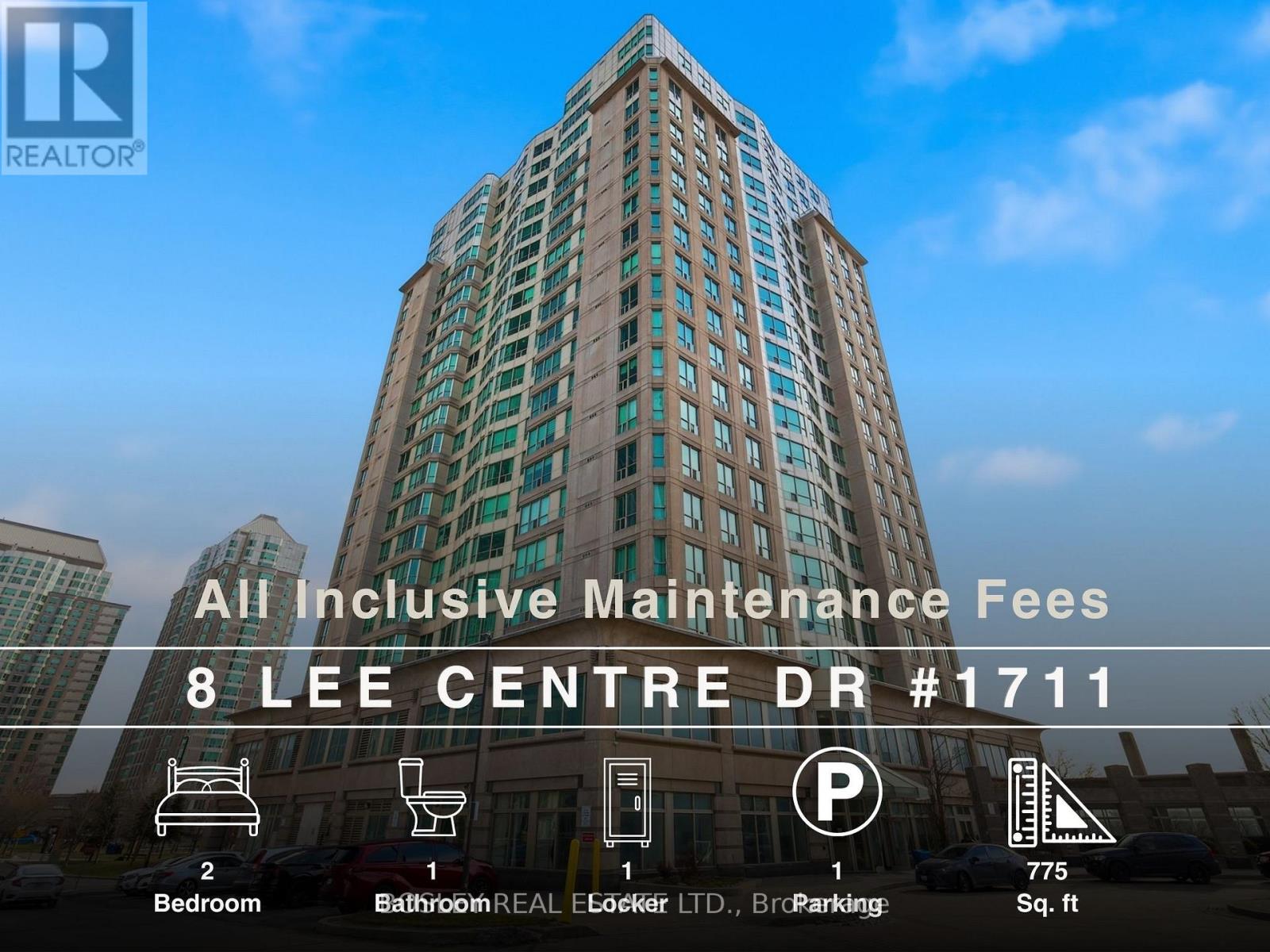 1711 - 8 LEE CENTRE DRIVE, Toronto, Ontario