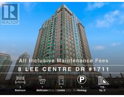 1711 - 8 LEE CENTRE DRIVE, Toronto, Ontario