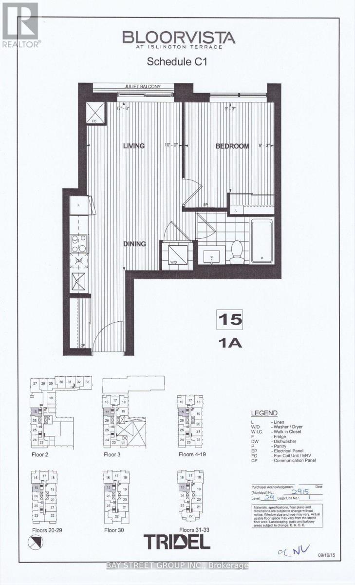 2915 - 9 Mabelle Avenue, Toronto (Islington-City Centre West), Ontario  M9A 4X7 - Photo 4 - W12894956