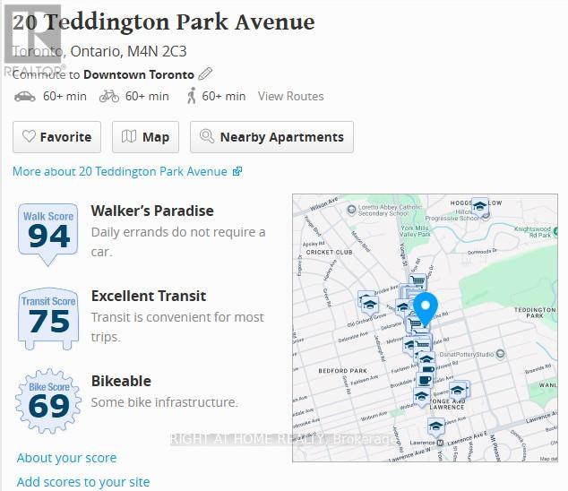 1 - 20 Teddington Park Avenue, Toronto, Ontario  M4N 2C3 - Photo 44 - C12895094
