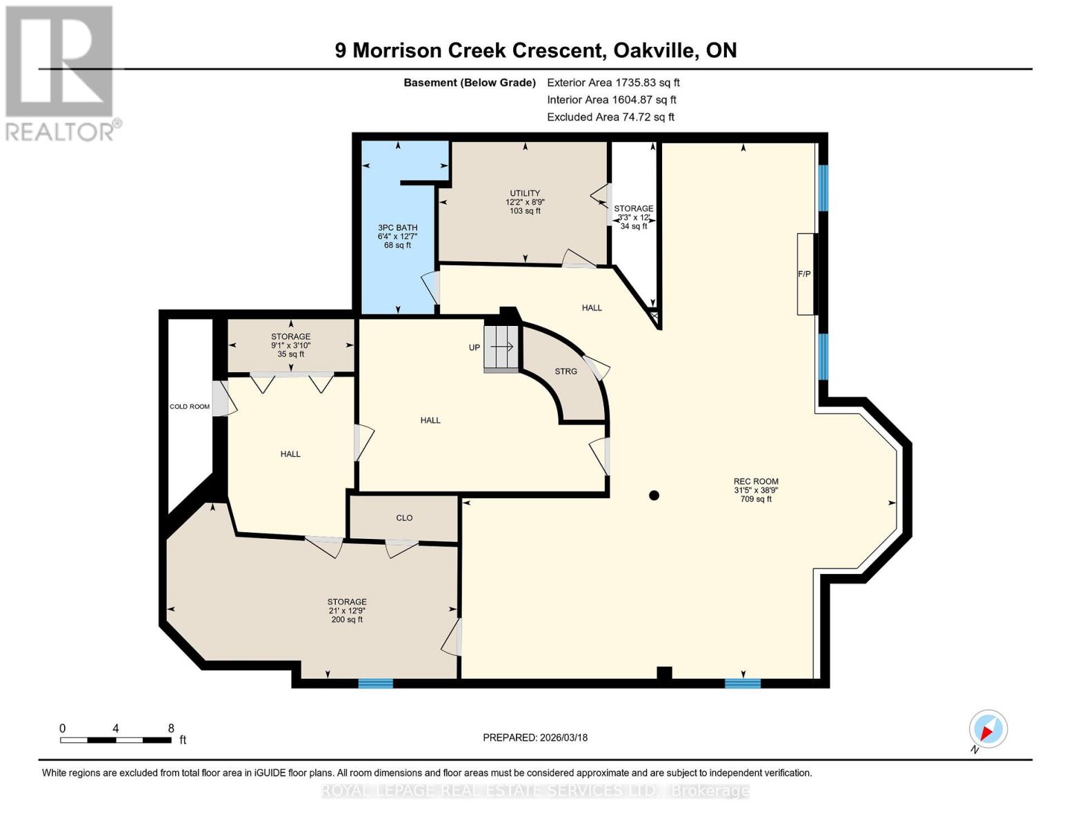 9 Morrison Creek Crescent, Oakville, Ontario  L6H 4C2 - Photo 45 - W12896146