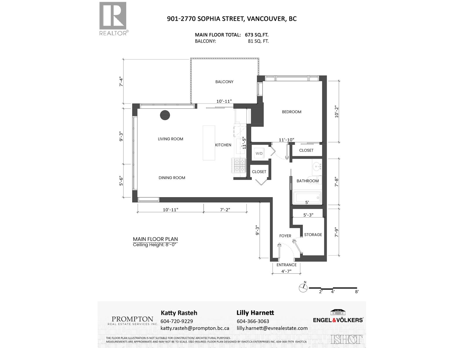 901 2770 Sophia Street, Vancouver, British Columbia  V5T 0A4 - Photo 23 - R3101223