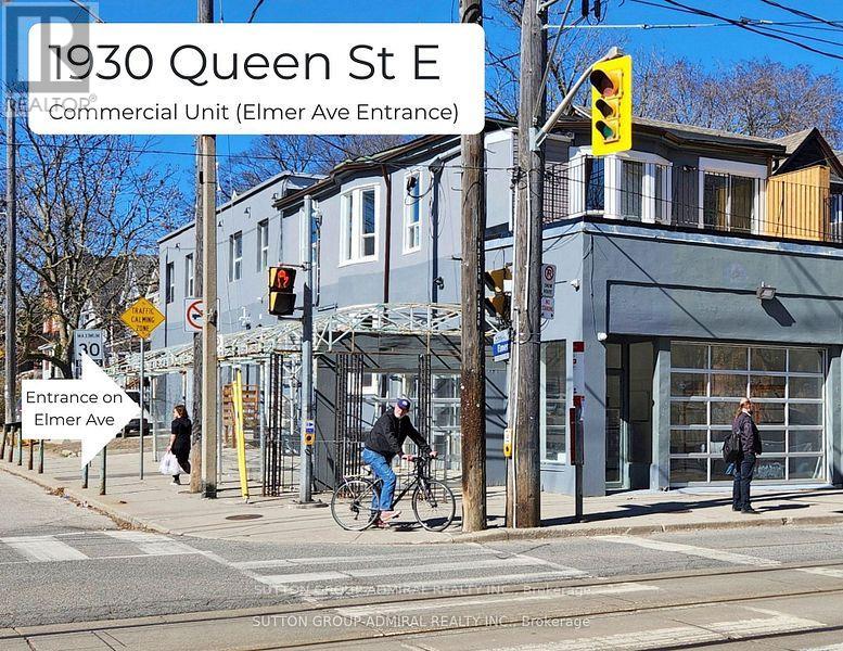 2- ELMER AVE ENTRANCE - 1930 QUEEN STREET E, Toronto, Ontario