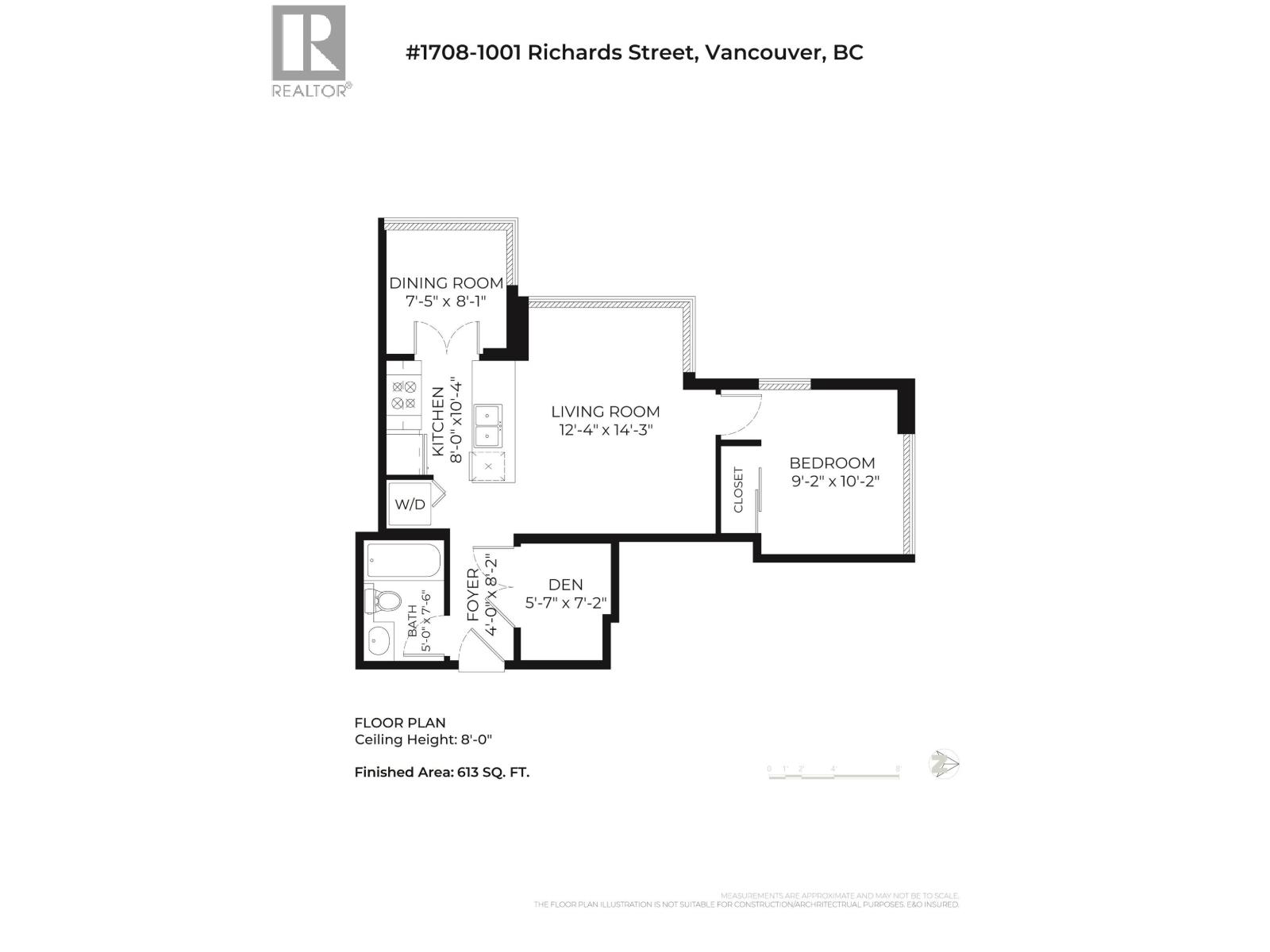 1708 1001 Richards Street, Vancouver, British Columbia  V6B 1J6 - Photo 16 - R3101203