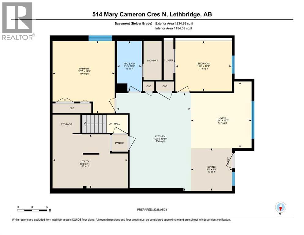 514 Mary Cameron Crescent N, Lethbridge, Alberta  T1H 6V6 - Photo 33 - A2290426