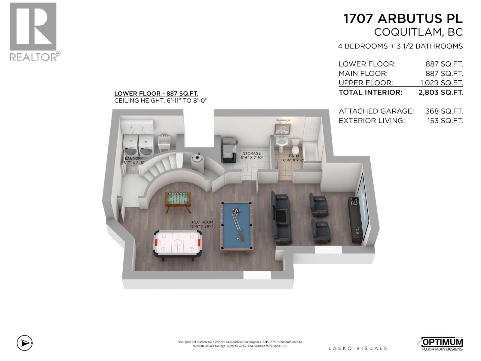 1707 Arbutus Place, Coquitlam, British Columbia  V3E 3K2 - Photo 35 - R3100540