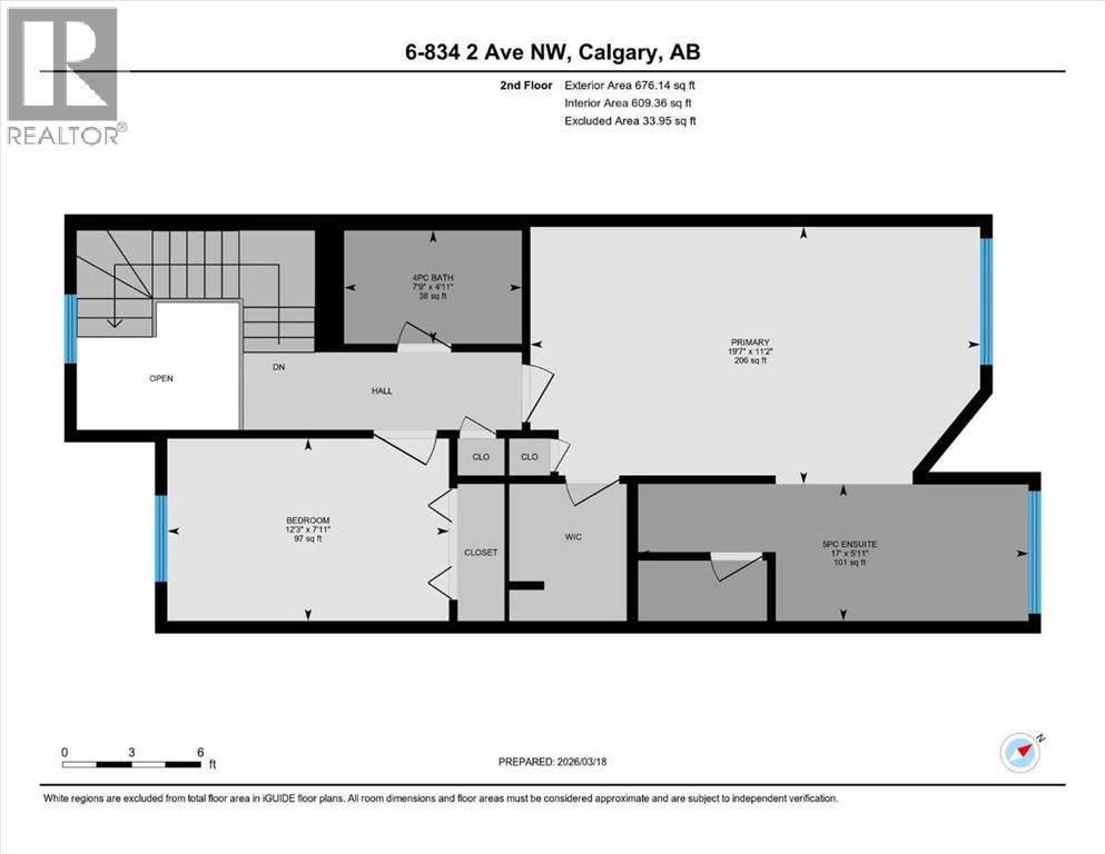 6, 834 2 Avenue Nw, Calgary, Alberta  T2N 0E5 - Photo 45 - A2294244