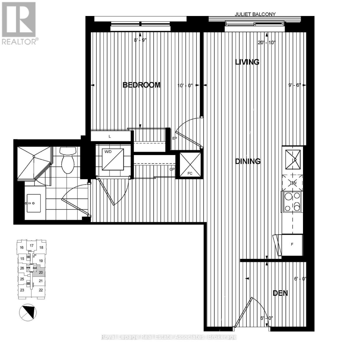 2820 - 9 Mabelle Avenue, Toronto, Ontario  M9A 0E1 - Photo 10 - W12897058