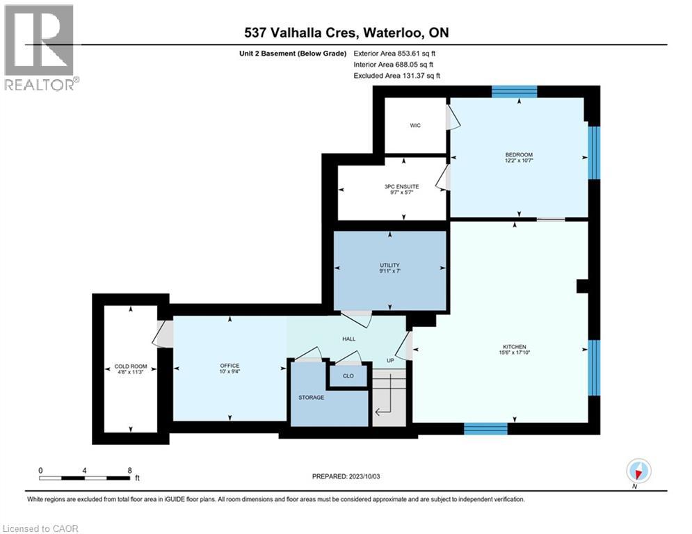 537 Valhalla Crescent Unit# B Lower, Waterloo, Ontario  N2T 2J7 - Photo 22 - 40812324