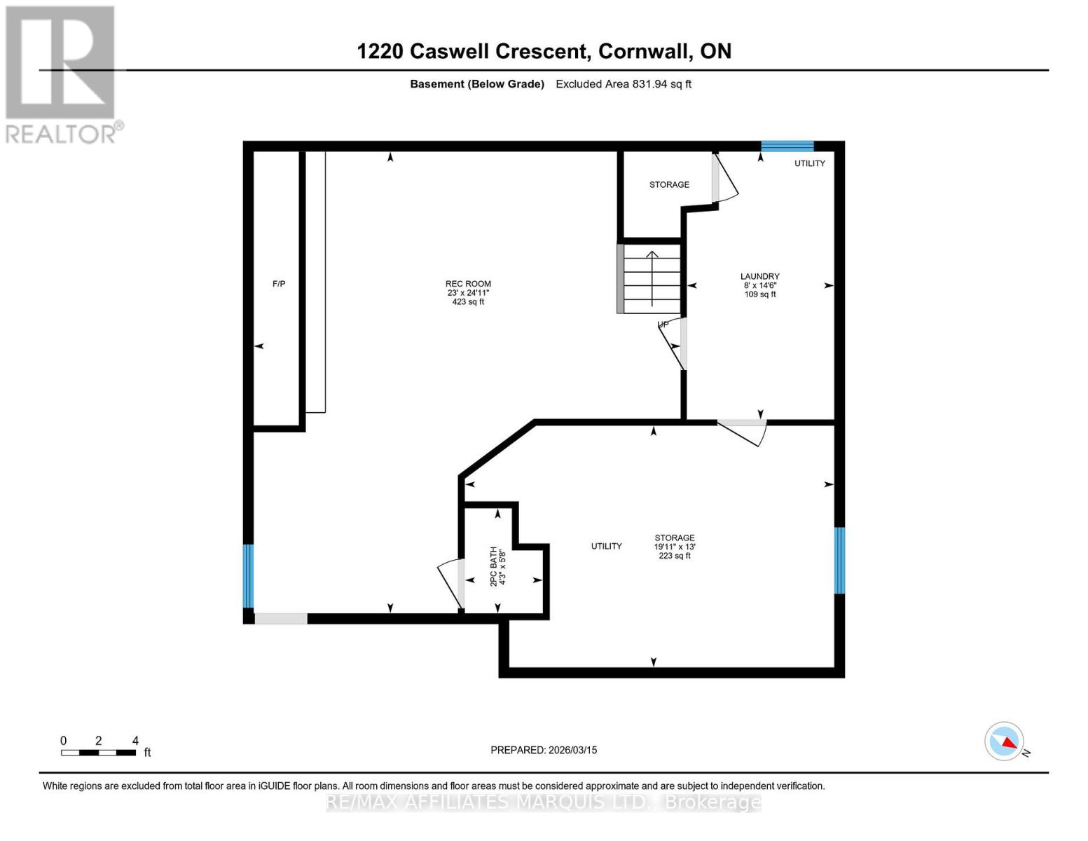 1220 Caswell Crescent, Cornwall, Ontario  K6J 4V6 - Photo 31 - X12897864