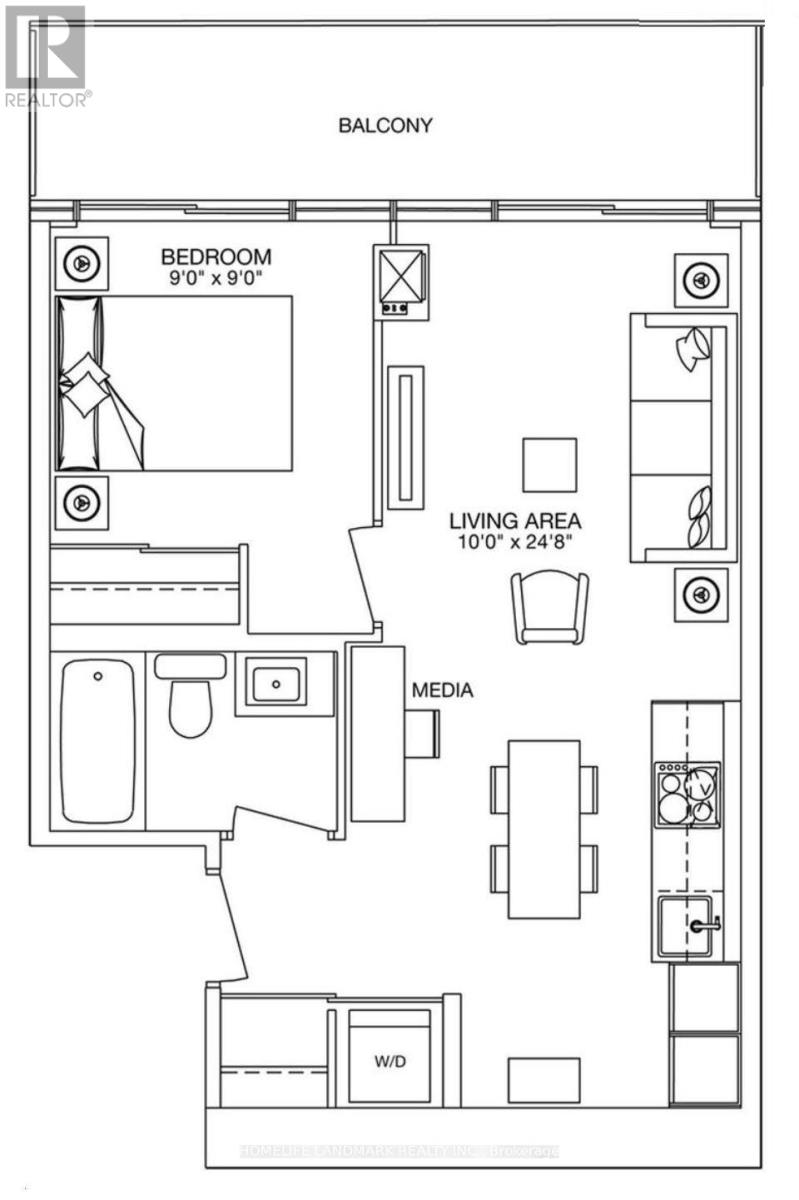 2207 - 8 Eglinton Avenue E, Toronto (Mount Pleasant West), Ontario  M4P 0C1 - Photo 2 - C12897990