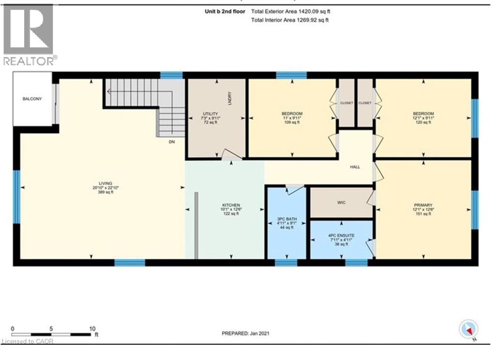 32 Third Avenue Unit# Upper, Kitchener, Ontario  N2C 1N6 - Photo 23 - 40813404