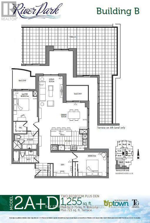 902 - 1 Uptown Drive, Markham, Ontario  L3R 5C1 - Photo 5 - N12898152